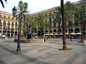 Plaza Real Barcelone